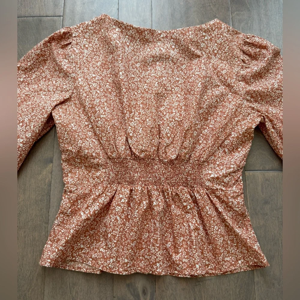 Free People Sienna Floral Blouse